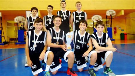 equipe sub 15 de basquete da ienh encerra a copa anchieta como vice campeã educação básica