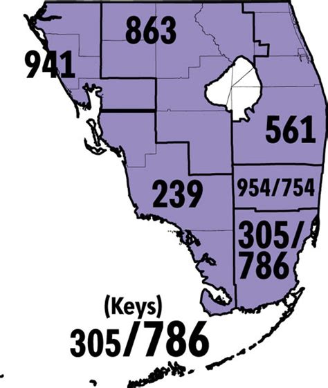 Area Code 239 Florida Map Map