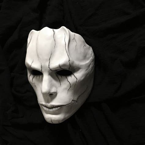 Porcelain Version 2 Resin Cast Mask Image 2 Fantasy Character Design