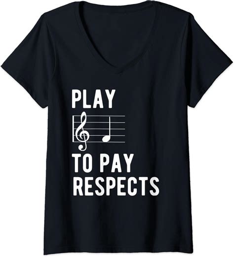 Womens Play F To Pay Respects Meme Piano And Violin Music V