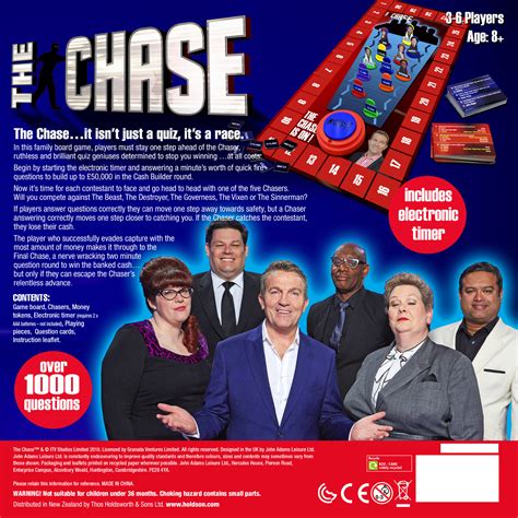 The Chase Uk Edition Board Game At Mighty Ape Australia
