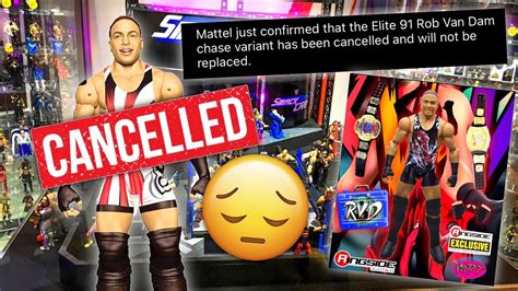 Wwe Elite 91 Chase Rvd Figure Cancelled Wont Be Replaced Youtube