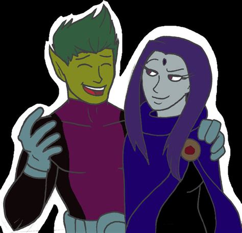 Contest Beast Boy And Raven By Wolvie V0n D00m On Deviantart
