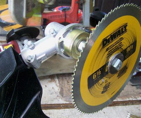 Fit most of the gas or electric trimmers (straight shaft trimmers only) with 1″ arbor (25.4 mm). Brush Blade for a Weed Trimmer : 4 Steps - Instructables