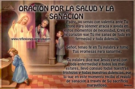 Oración Por La Salud Y La Sanación Catholic Religion Prayers For