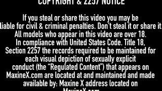 Maxine X Chrissy Daniels Lily Cade Fist Lick Suck Cunt Lesbian