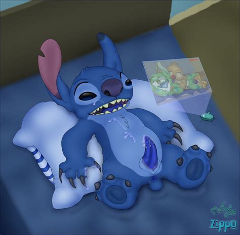 Rule 34 Cum Disney Experiment Species Lilo And Stitch Male Male Only Masturbation Penis