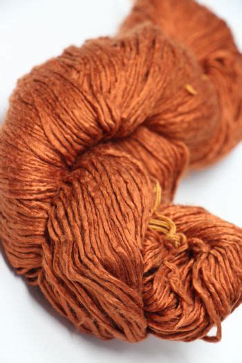 Peau De Soie Silk Yarn Rust A Fabulous Yarn Exclusive