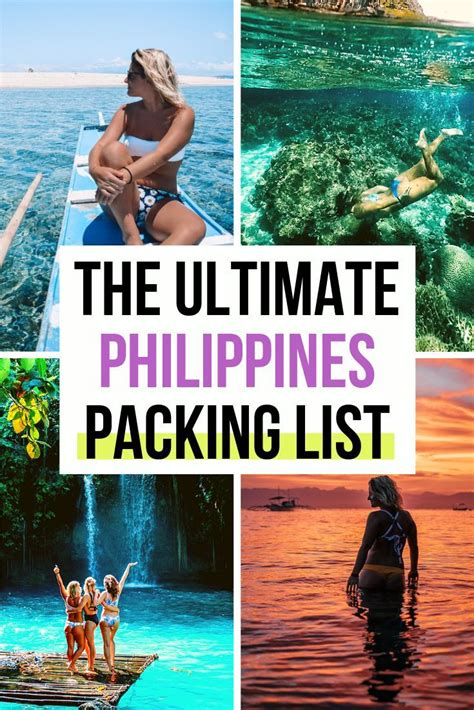 Philippines Packing List Essentials You Don T Want To Forget Philippines Travel Packing