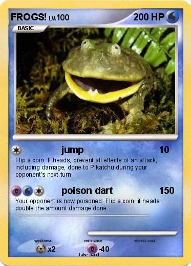 Pokémon Frogs 5 5 Jump My Pokemon Card