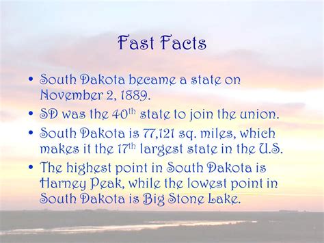 Cool Facts About South Dakota