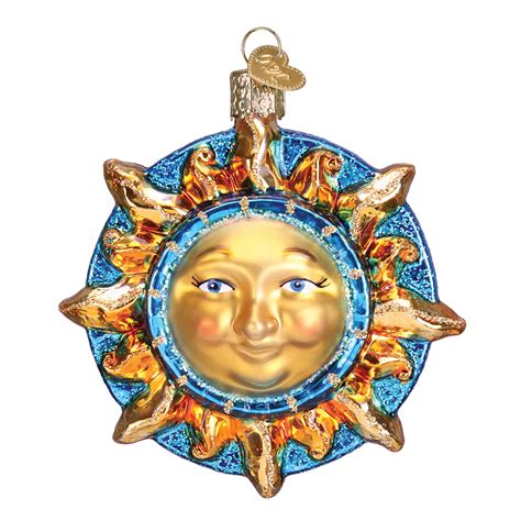 Fanciful Sun Ornament Celestial Ornaments By Old World Christmas