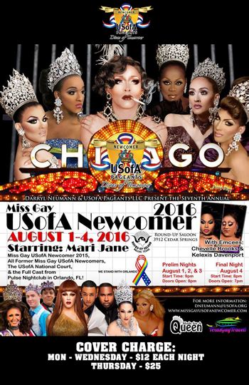 The Round Up Saloon And Dance Hall Miss Gay Usofa Newcomer 2016 The