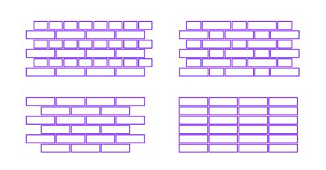 Brick Bonds Dimensions And Drawings