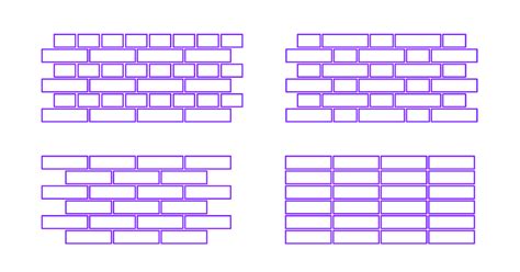 Brick Bonds Dimensions And Drawings