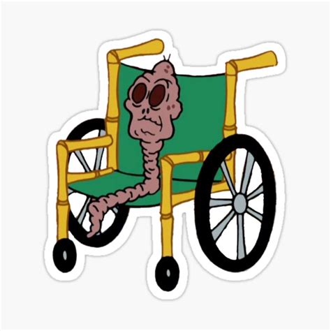 Chocolate Old Lady Spongebob Sticker For Sale By Take8 Redbubble