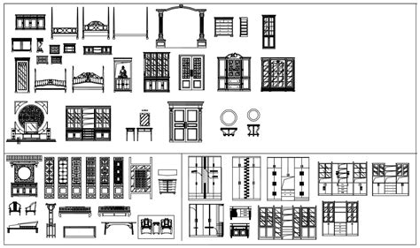 Furniture Elevation Design Cad Design Free Cad Blocks Drawings Details