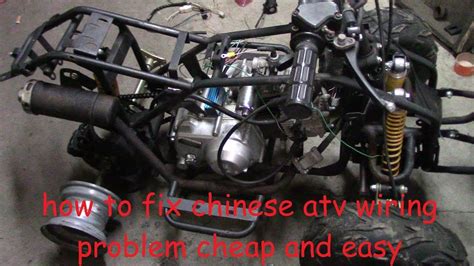 Chinese quad electrical diagram : How to fix chinese atv wiring. No wiring, no spark, no problem. | Atv, Chinese 4 wheeler, Chinese