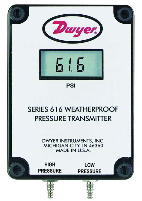 Dwyer Series 616wl Differential Pressure Transmitter 0 025″wc Range