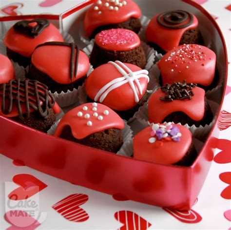 Be one of the first to write a review! Valentine's Brownie Bites - EASY Dessert by Cake Mate ...