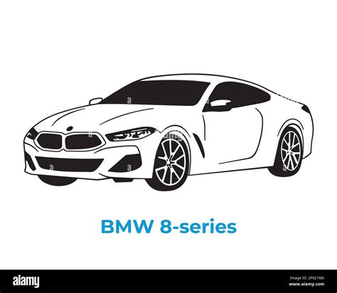 Vector Silhouettes Icons Of Bmw Brand Cars Stock Vector Image And Art