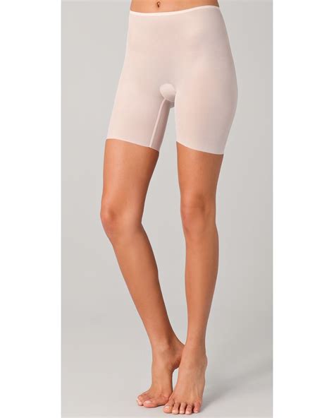 Spanx Skinny Britches Shorts Nude In Natural Lyst