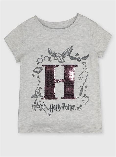 Buy Harry Potter Grey Reversible Sequin T Shirt 3 Years Tops And T