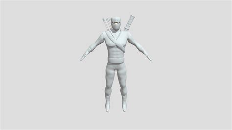 Ninja Download Free 3d Model By Soumikdas D41ccbe Sketchfab