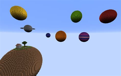Planets M Minecraft Map