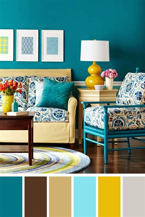 Gorgeous Blue Living Room Color Scheme Idea Bright Living Room Color