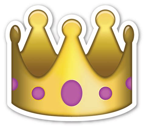 Crown Emoji Corona Emoticon Freetoedit Sticker By Anamigamo