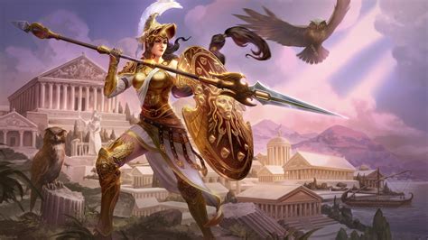 Smite Athena Wallpapers Hd Desktop And Mobile Backgrounds My XXX Hot Girl