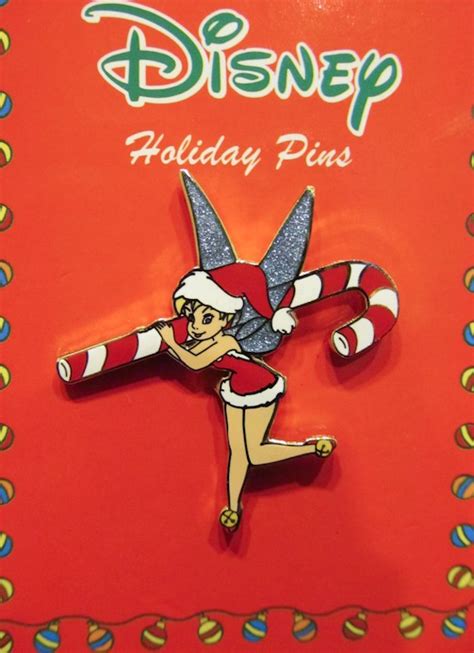 Tinker Bell With Candy Cane Jerry Leigh Pin And Pop