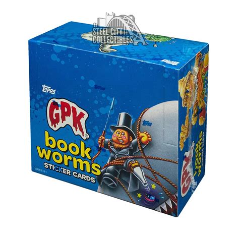 2022 Topps Garbage Pail Kids Book Worms Hobby Box Steel City Collectibles