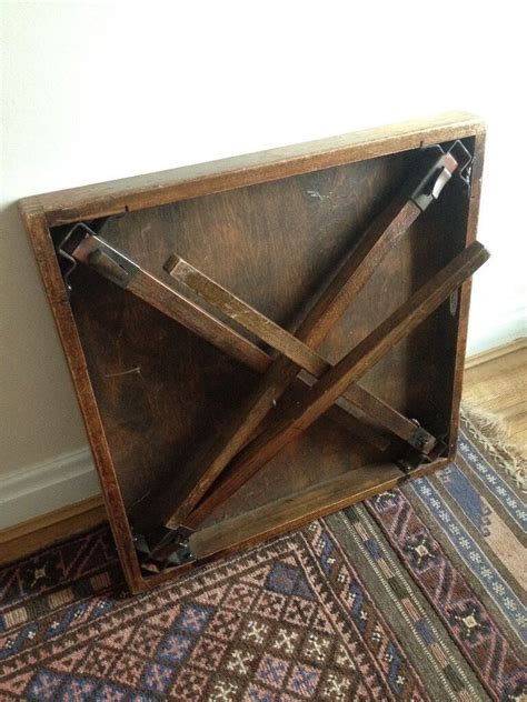 A small square table usu. Vintage Vono folding card games table | in Headingley ...