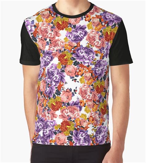 See more ideas about pattern, floral pattern, print patterns. 'Seamless Flowers Pattern' Graphic T-Shirt by Eduardo ...