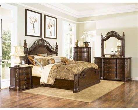 These pieces mix comfortably with other timeless furnishings. Magnussen Bedroom Set Villa Corina MG-B1604SET