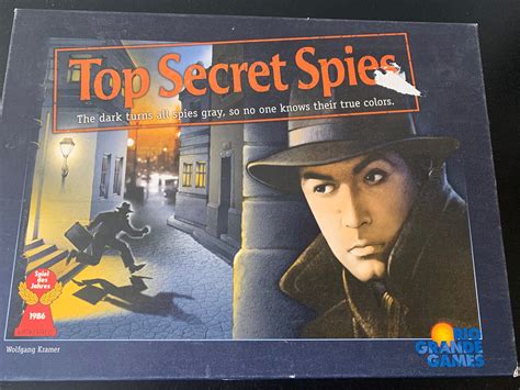 Top Secret Spies Board Game Etsy Spy Board Game Board Games Games