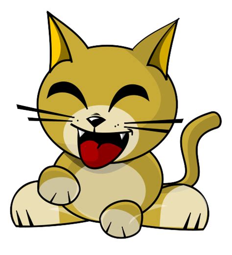 Funny Cat Clipart Clipart Best