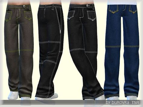 Bukovkas Pants Line Sims 4 Men Clothing Sims 4 Male Clothes Sims 4