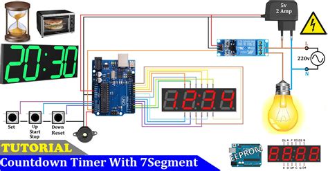 Arduino Adjustable Countdown Timer With 7segment Display