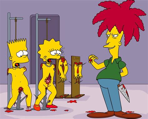 Post 62747 Bart Simpson Lisa Simpson Sideshow Bob The Simpsons Wolverine Artist