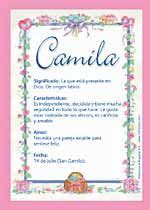 Camila significado de Camila origen de Camila nombres para bebés