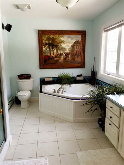 Whether you opt for a soothing sage or a rich olive, you can transform both your bedroom and bath with this color that's all about finding your zen. Master bathroom in "Patriotic White" by Benjamin Moore ...