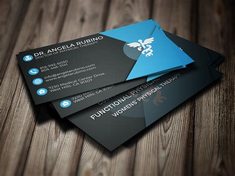 Free Business Card For Doctor On Behance