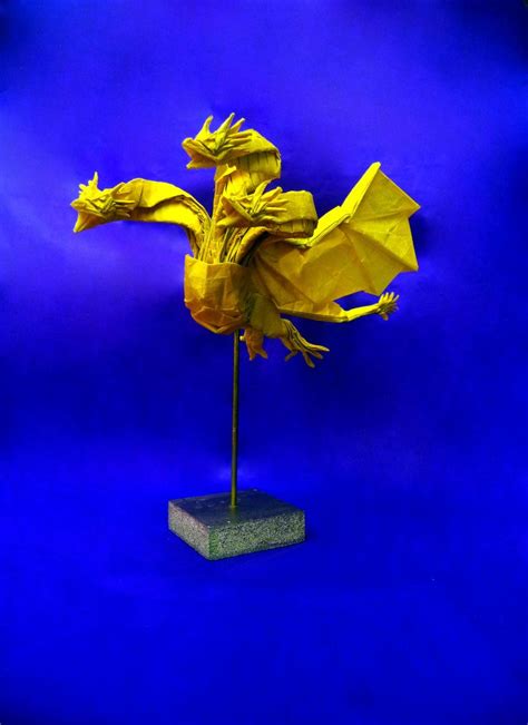 King Ghidorah 30 Origami Paper Plants Paper Crafts