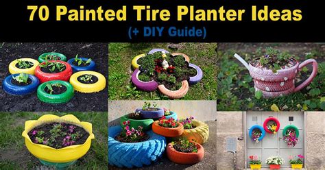 Tire Planters Garden Fasci Garden