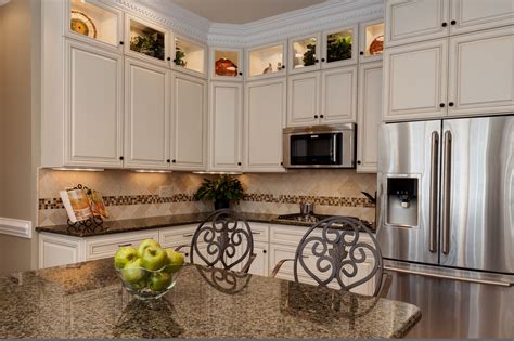 12 Most Elegant White Cabinets With Brown Granite You Must Look Before