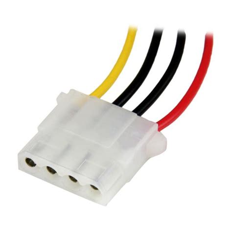 4 Pin Molex Lp4 Power Extension Cable 12in Internal