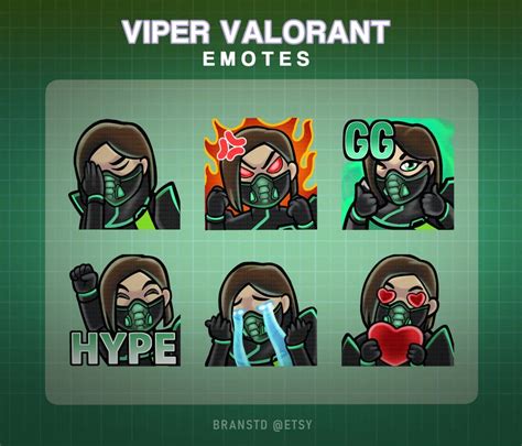 6x viper valorant emotes